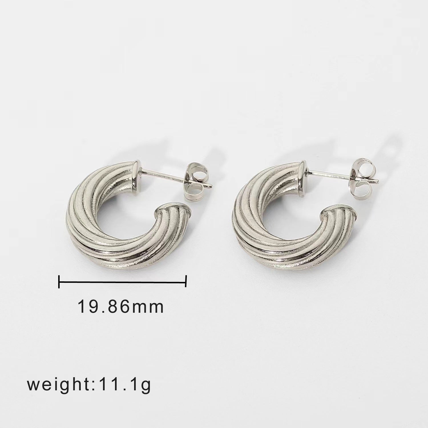 New Style Exaggerated Circle Earrings Women