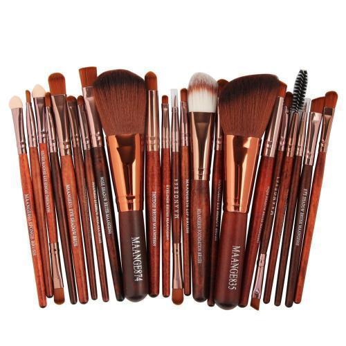 22 Piece Cosmetic Makeup Brush Set