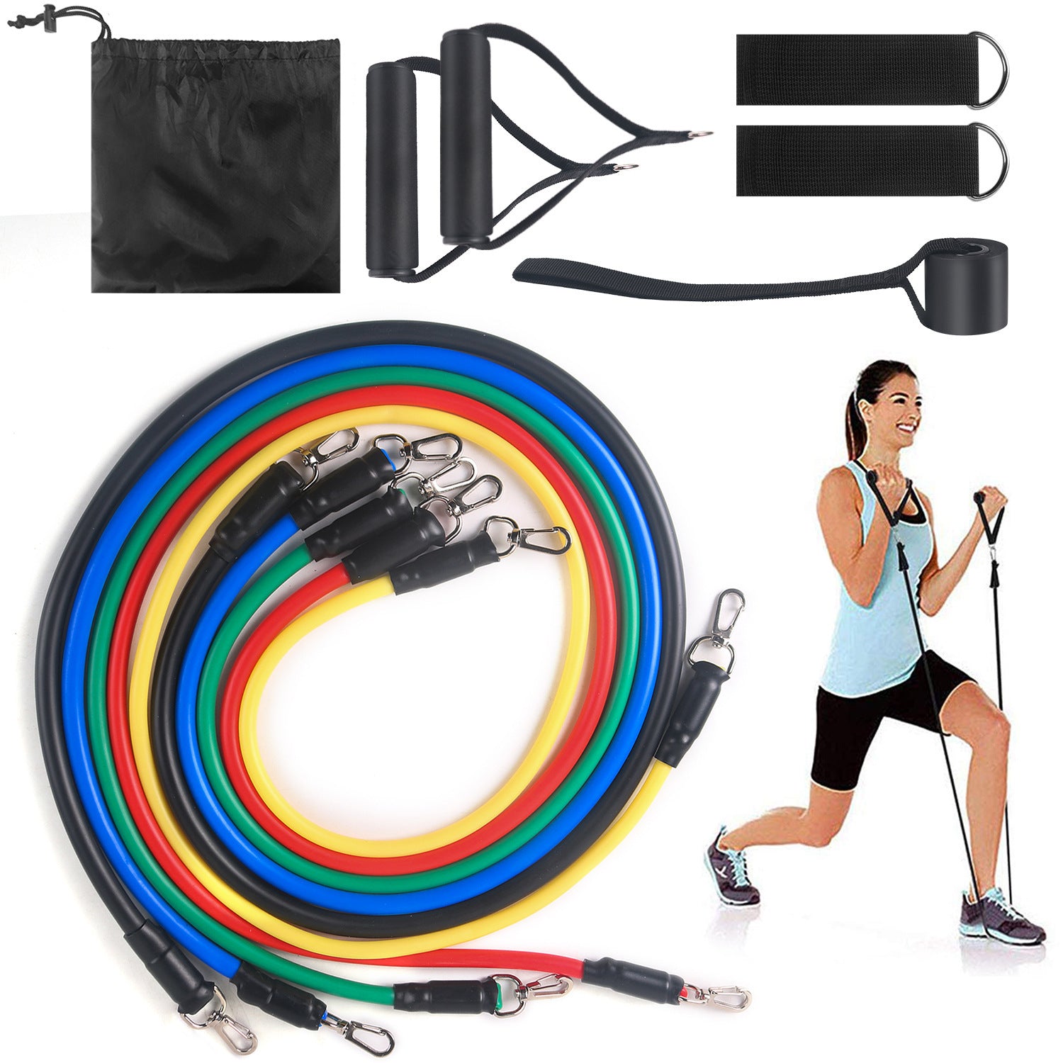 Fitness Rally Elastic Rope Resistance Band