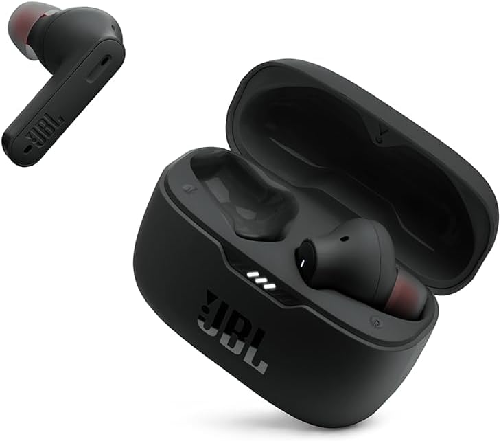 JBL Tune 230NC TWS True Wireless In-Ear Noise Cancelling Headphones - Black, Small