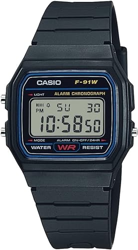 Casio F91W-1 Classic Resin Strap Digital Sport Watch