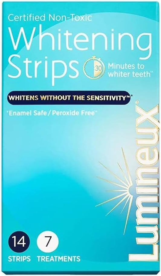 Lumineux Teeth Whitening Strips: 7 Enamel-Safe Treatments for Sensitivity-Free Whitening - Dentist-Formulated & Non-Toxic
