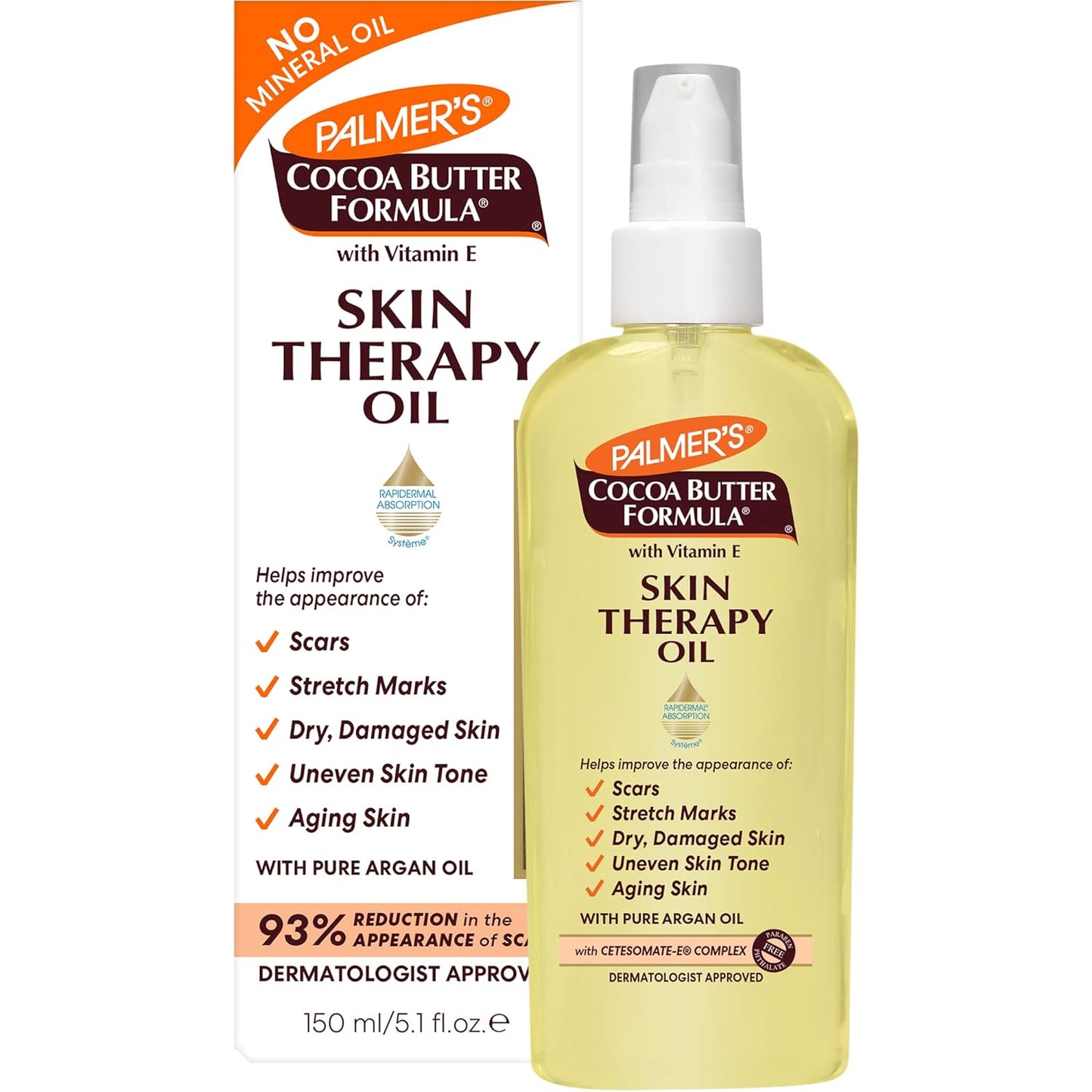 Palmer's Cocoa Butter Formula Face Therapy Oil Enriched with Vitamin E, C & 10 Pure Facial Oils, Infused with Rosehip Fragrance