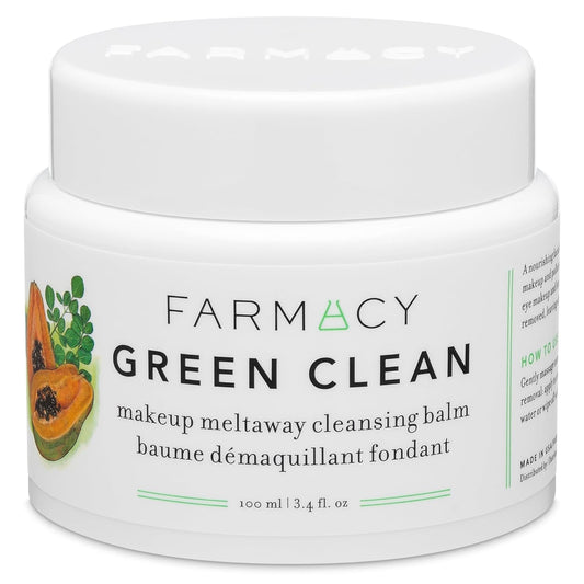 Farmacy's Green Clean Makeup Remover Balm: A Natural Cleansing Delight, Perfect for Effortlessly Removing Makeup & SPF