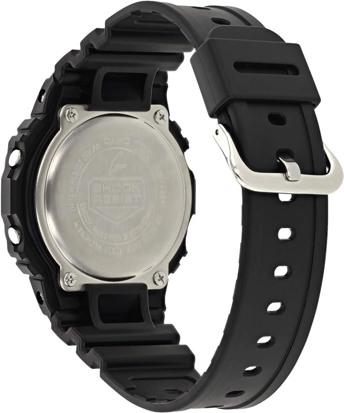 Casio Men's G-Shock Quartz Watch with Resin Strap, Black, 20 (Model: DW5600E-1V)