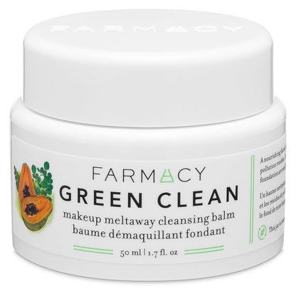 Farmacy's Green Clean Makeup Remover Balm: A Natural Cleansing Delight, Perfect for Effortlessly Removing Makeup & SPF