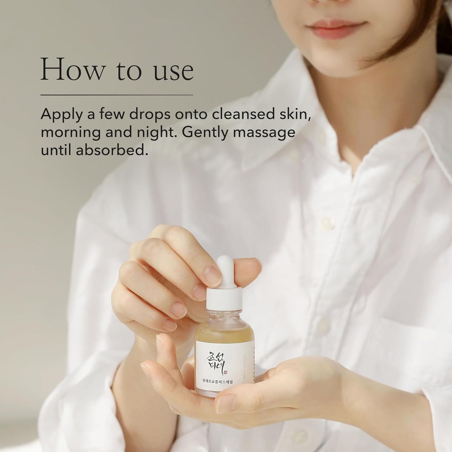 Beauty of Joseon Glow Serum with Propolis and Niacinamide - Hydrating, Soothing Solution for Uneven Skin Tone in Korean Skincare