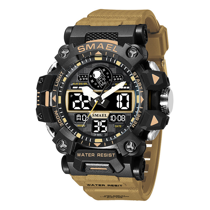 Cool Multi-functional Outdoor Luminous Electronic Watch