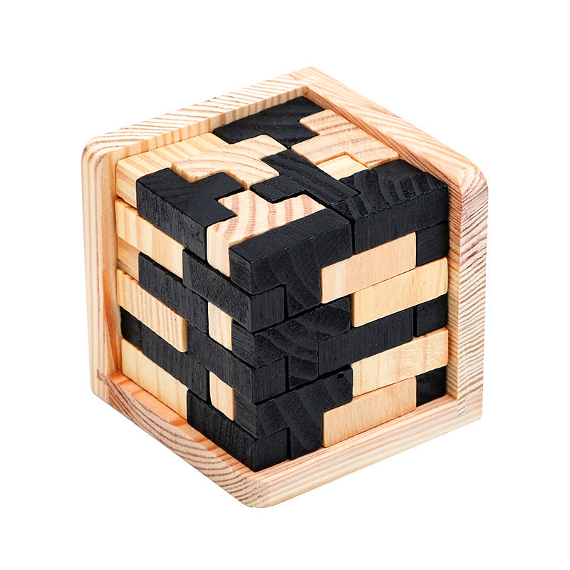 Hot Selling Wooden Puzzle Kongming Lock Luban Lock Toys