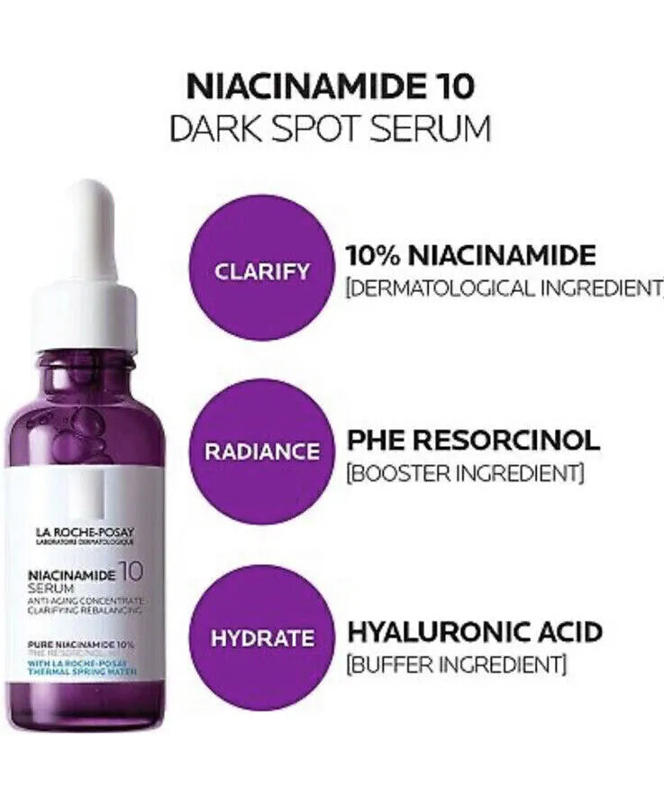 La Roche-Posay Niacinamide 10 Anti-aging Concentrated Serum 1.0 fl .oz. (30ml)