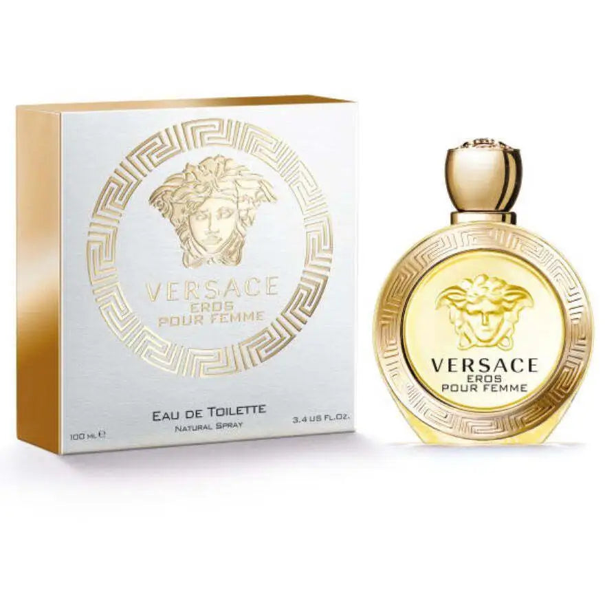 VERSACE EROS POUR FEMME 3.3 / 3.4 oz edt Perfume New in Box