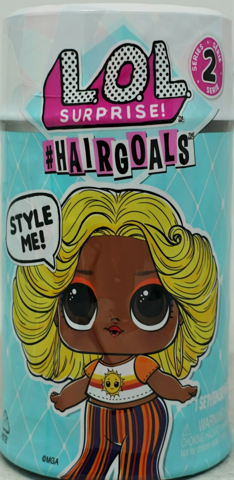 L.O.L. Surprise! #Hairgoals Series 2 Doll with Real Hair and 15 Surprises LOL