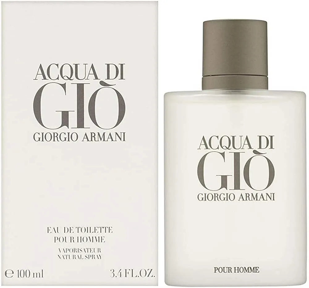 Giorgio Armani Acqua Di Gio 3.4 oz Men's Eau de Toilette Cologne NEW & SEALED